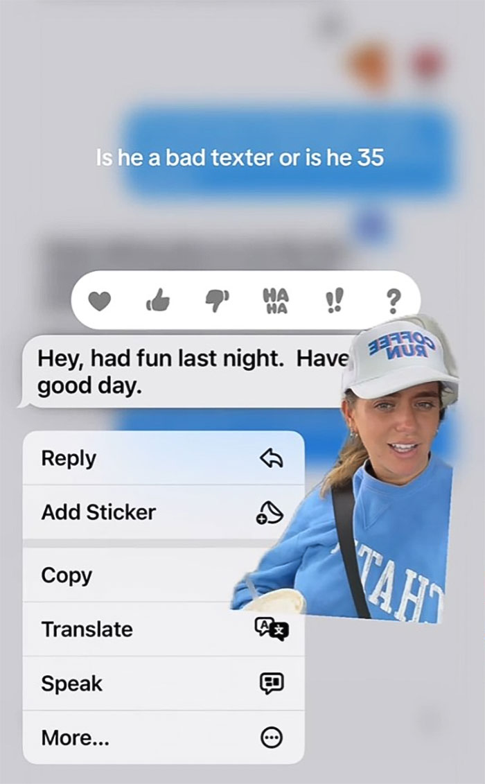 “I Have To Start Dating People My Own Age”: Gen-Z Woman Confused By Millennial’s Text “I Have To Start Dating People My Own Age”: Gen-Z Woman Confused By Millennial’s Text