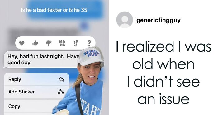 Gen-Z Woman Seeks Advice On 35-Year-Old “Bad Texter” After Receiving “Dry” Post-Date Message