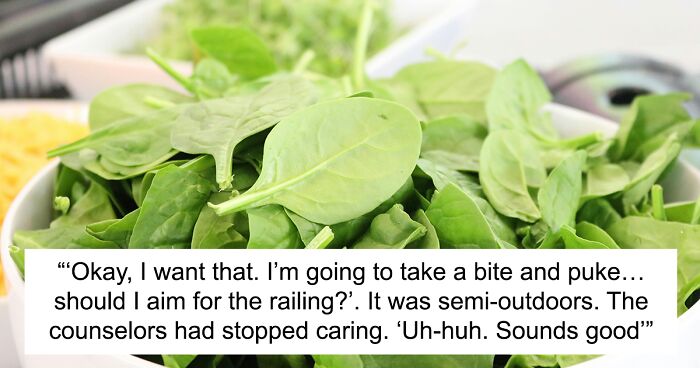 Girl Can’t Eat Spinach, Gets Told To Eat At Least 3 Bites To Get Dessert, Maliciously Complies