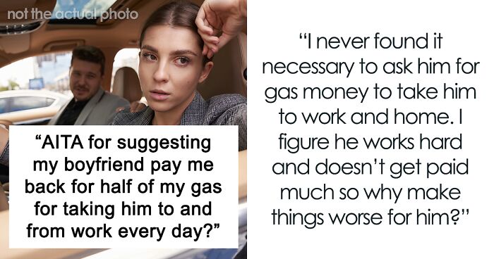 Man Refuses To Help Unemployed GF Pay For Gas When She’s Driving Him, People Tell Her To Dump Him