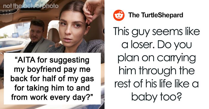 Man Refuses To Help Unemployed GF Pay For Gas When She’s Driving Him, People Tell Her To Dump Him