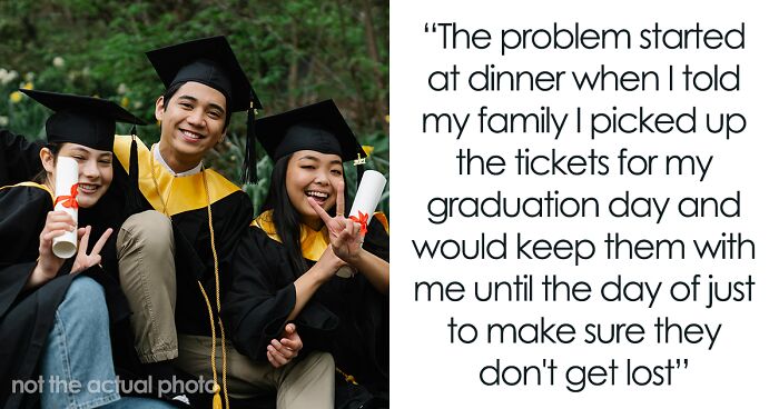 Dad Says He Doesn’t Plan To Attend Girl’s Graduation, Gets Mad When She Gives Away The Ticket