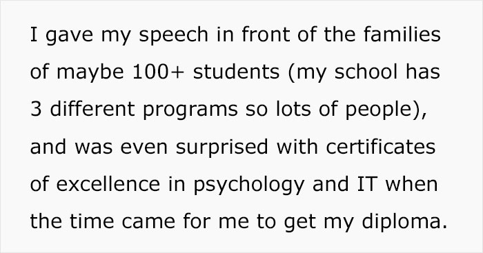 Teen Spites Dad And Sister Who Planned To Skip Her Graduation By Giving Away Their Tickets Teen Spites Dad And Sister Who Planned To Skip Her Graduation By Giving Away Their Tickets