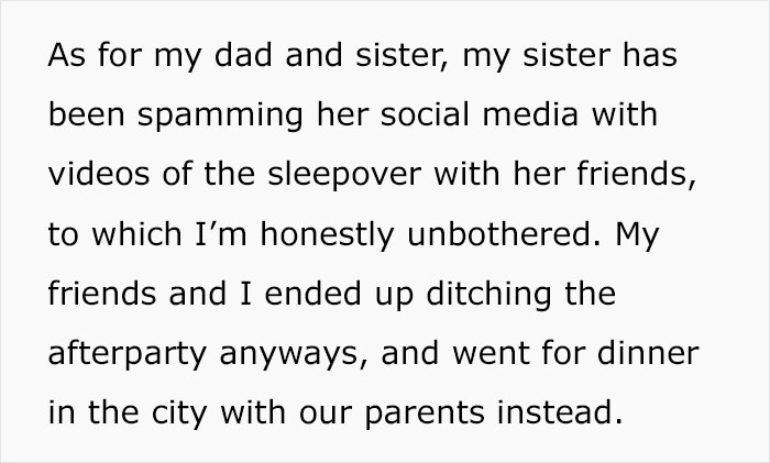 Teen Spites Dad And Sister Who Planned To Skip Her Graduation By Giving Away Their Tickets Teen Spites Dad And Sister Who Planned To Skip Her Graduation By Giving Away Their Tickets