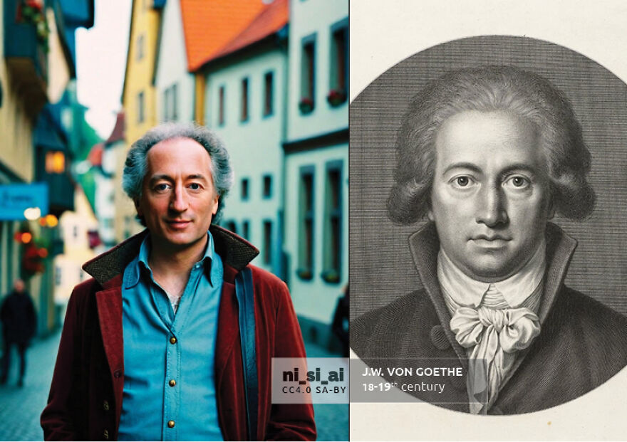 Ai Images Of Great Writers From History