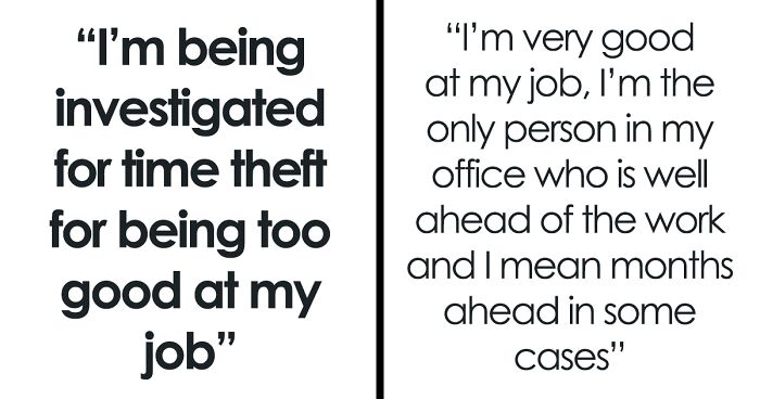 “I Am Months Ahead Of The Workload”: Employee Gets Reprimanded For Time Theft