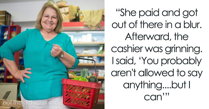 Cashier Can’t Do Anything Against Karen Breaking Checkout Rules, Another Shopper Humbles Her Instead