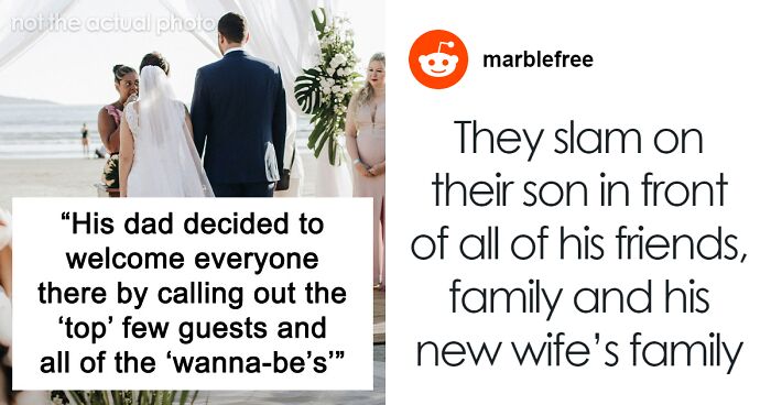 Parents Give Insulting Speech During Son’s Wedding Mocking The Guests And The Groom