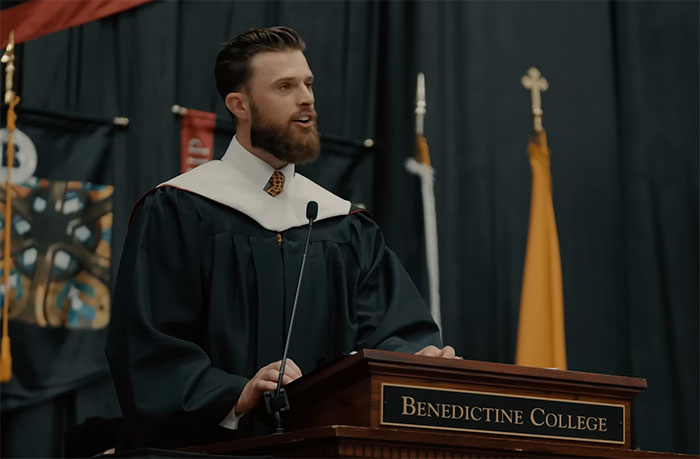 College Graduation Speech Sparks Handmaid’s Tale Comparisons And Calls For NFL Star Boycotts College Graduation Speech Sparks Handmaid’s Tale Comparisons And Calls For NFL Star Boycotts