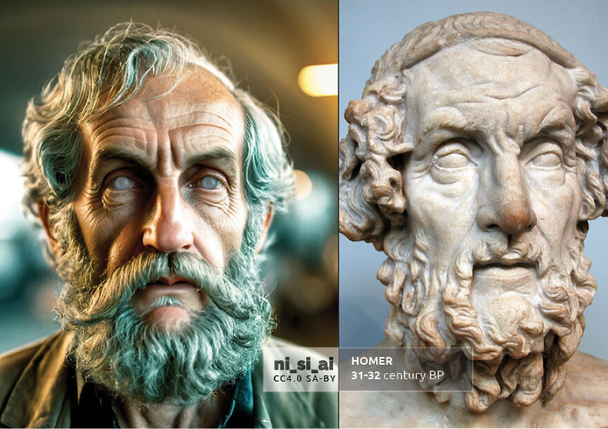 Ai Images Of Great Writers From History