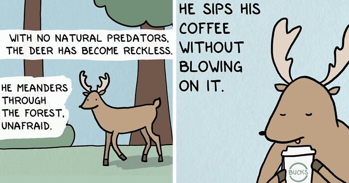 25 Comics By This Artist With A Dash Of Silly Laughter And Unexpected Twists