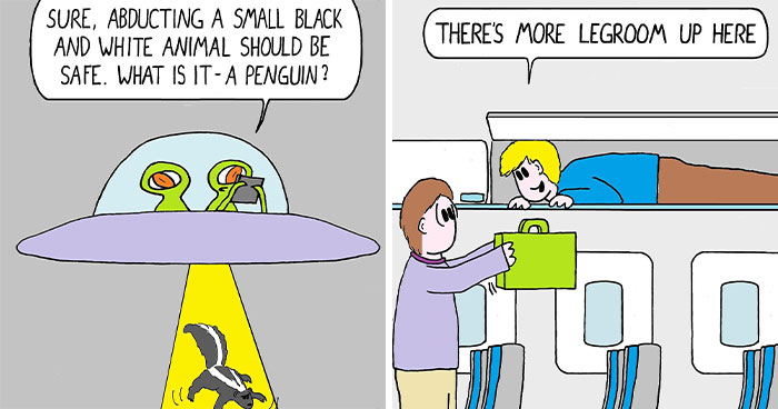 This Artist Has Been Creating One Panel Comics For Over 20 Years, Here’s The Result (70 Pics)