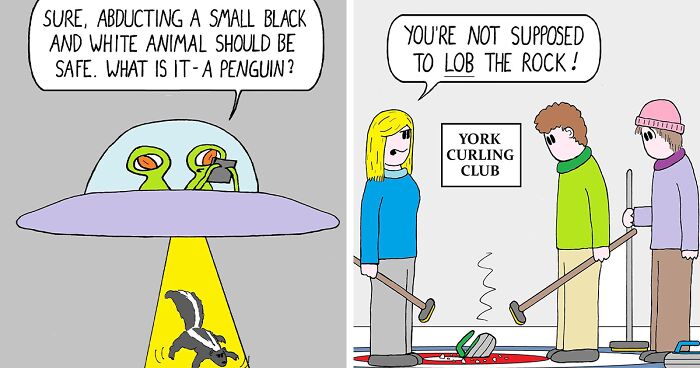 70 Humorous One-Panel Comics By Canadian Artist