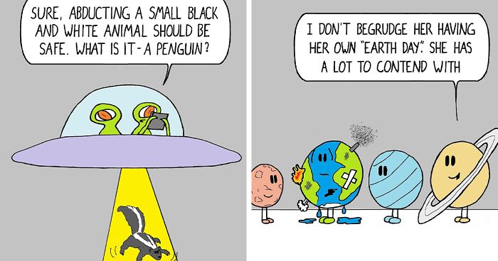 70 Hilarious Single-Panel Comics By A Renowned Canadian Artist