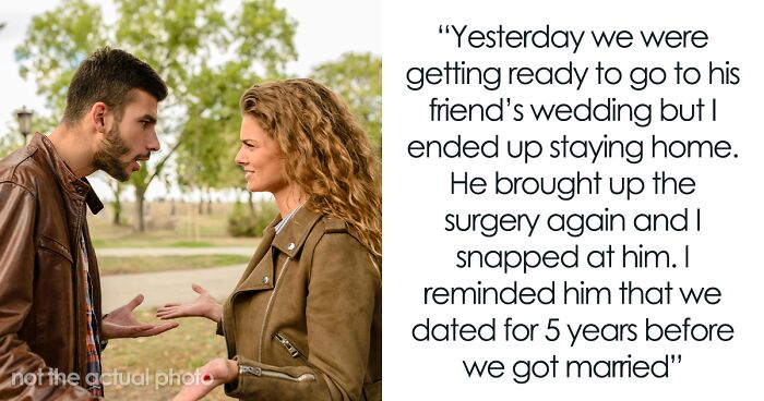 Woman’s Husband Keeps Advocating For Breast Implants For Her, She Finally Snaps