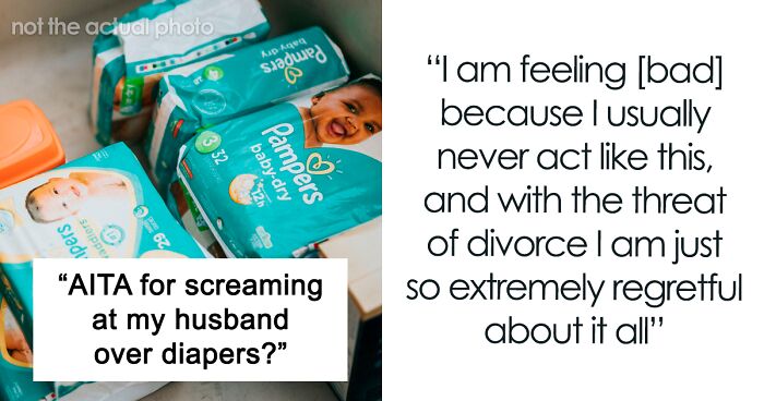 Husband Kicks Wife Out Of The Bedroom And Threatens Divorce Over Diapers
