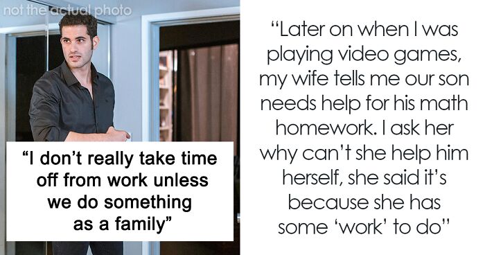 Man Tries To Have One Day Off, Wife “Forgets” Their Agreement, Is Shocked When He Just Leaves