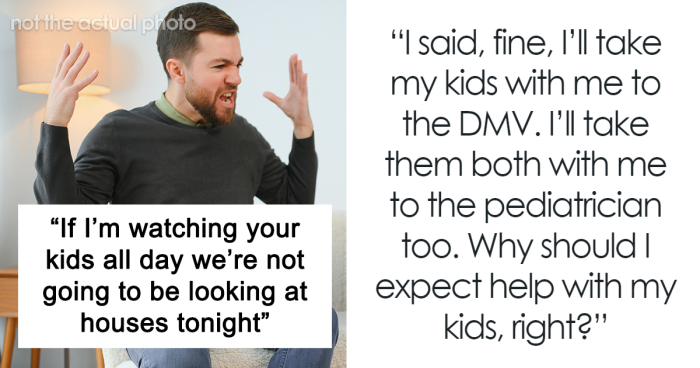Mom Asks Husband To Watch The Kids While She’s At The DMV, He Finds It Outrageous