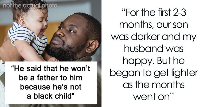“Won’t Be A Father To Him Because He’s Not A Black Child”: Dad Starts Major Drama