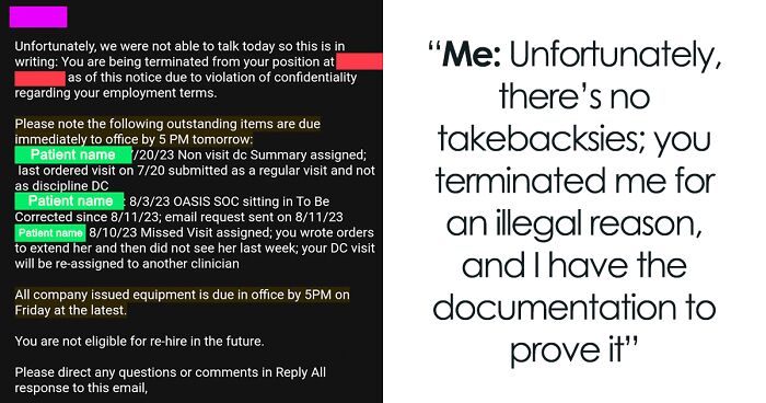 “Always Document Everything”: Woman Gets Illegally Fired, Makes The Company Regret It