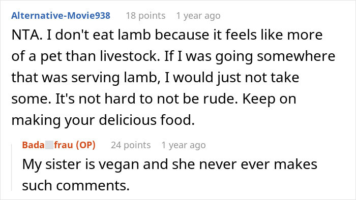 “They’re Not Savages”: In-Laws Refuse To Eat Woman’s Cooking, Regret It “They’re Not Savages”: In-Laws Refuse To Eat Woman’s Cooking, Regret It