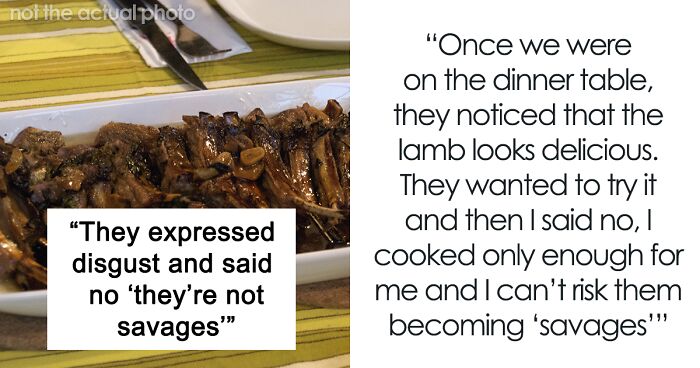 “They’re Not Savages”: In-Laws Refuse To Eat Woman’s Cooking, Regret It