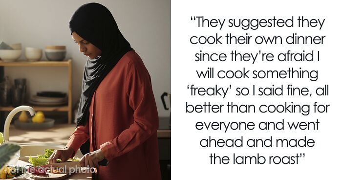 Middle Eastern Woman Refuses To Let In-Laws Eat Her “Freaky” Ethnic Food