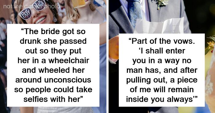 “What Is The Most Inappropriate Thing You’ve Ever Seen At A Wedding?” (50 Answers)