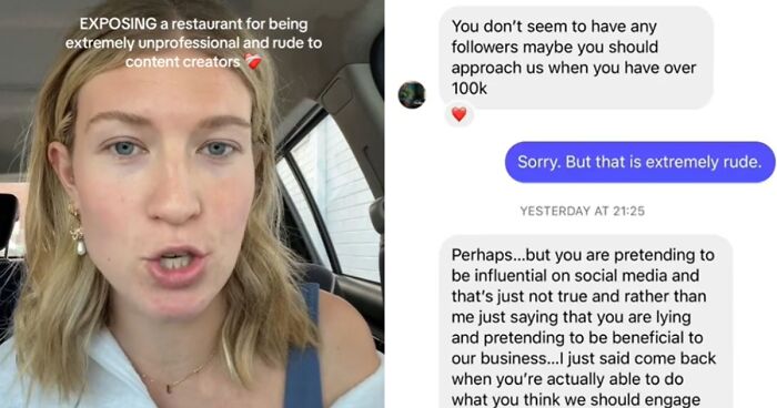 Influencer Asks Restaurant To “Collaborate”—Her Attempt To Blast Their Response Backfires