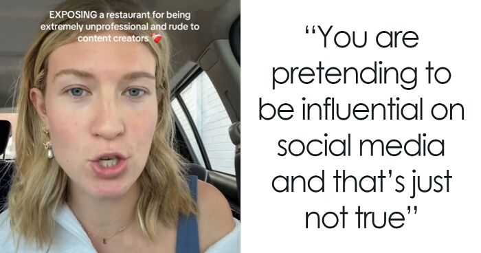 “You’re Pretending To Be Influential”: Restaurant Brutally Dismisses TikToker