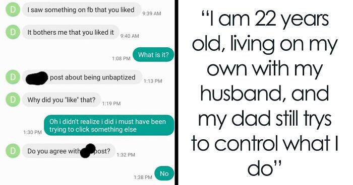 Appalling Texts Sent By Helicopter Parents Who Tried Controlling Adult ...