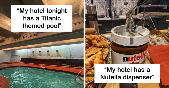 90 Times People Stayed In Hotels So Cool They Just Had To Share (New Pics)