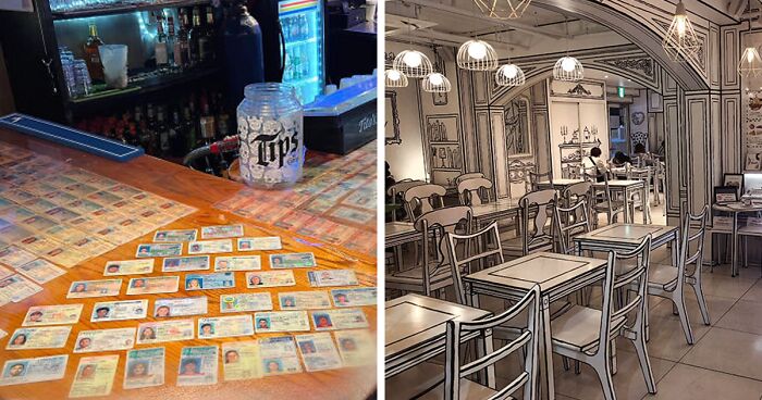 143 Times People Spotted Exciting Creativity In Bars And Restaurants And Had To Share (New Pics)