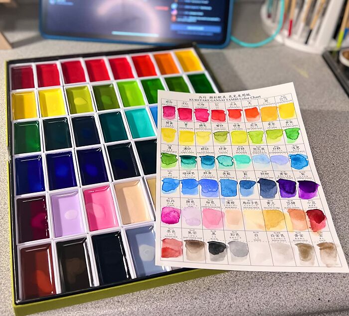 O’keeffe Will Have Nothing On You After You Master This 48-Color Watercolor Paint Set 