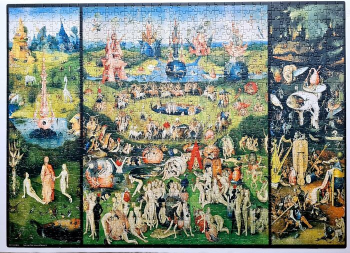 The Original Took 20 Years To Finish, Hopefully You Can Put Together The Garden Of Earthly Delights By Heironymus Bosch As A Jigsaw In Less Time
