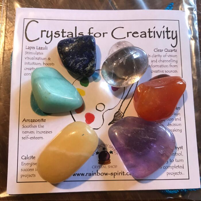 When Artistic Block Sets In, Perhaps It’s Time To Charge Your Crystal For Creativity In The Moonlight