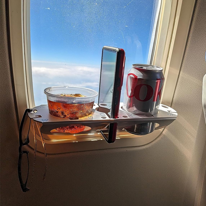 Give Your Window Seat A Business Class Upgrade With An Airplane Window Organization Station 