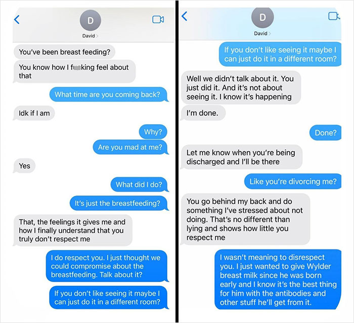 “Breastfeeding Equals Incest”: Man Divorces Wife For Going Behind His Back To Feed Baby “Breastfeeding Equals Incest”: Man Divorces Wife For Going Behind His Back To Feed Baby