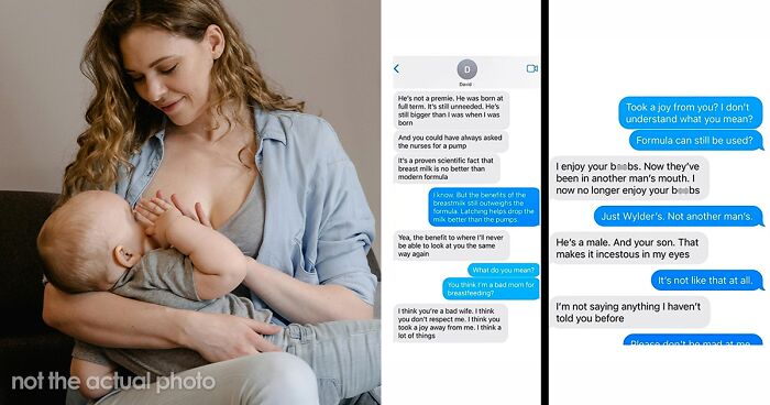 Man Ends Up Being Mocked Online For Insane Claim That His Wife Breastfeeding Is “Incest”
