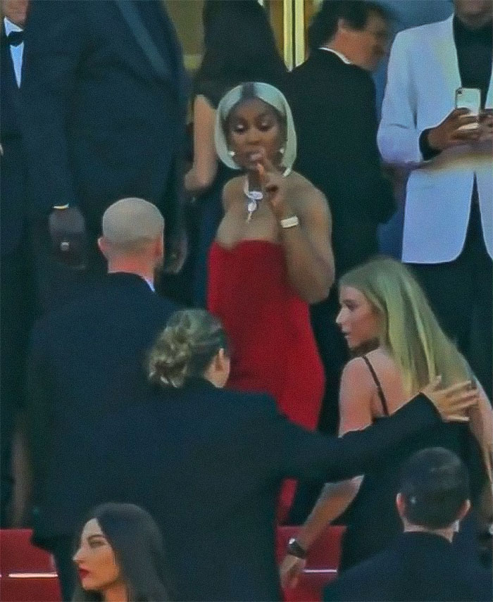 Another Spat On Cannes Red Carpet—With Same Security Guard That Scolded Kelly Rowland Another Spat On Cannes Red Carpet—With Same Security Guard That Scolded Kelly Rowland