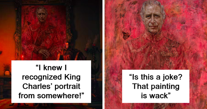 King Charles’ New Royal Portrait Brutally Roasted Online