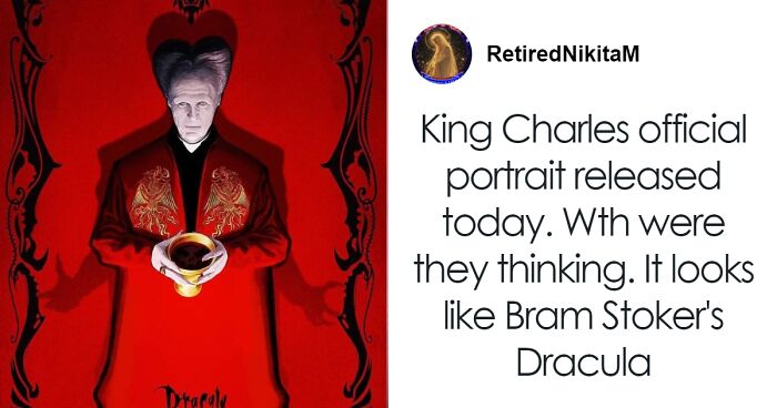 King Charles’ New Royal Portrait Brutally Roasted Online