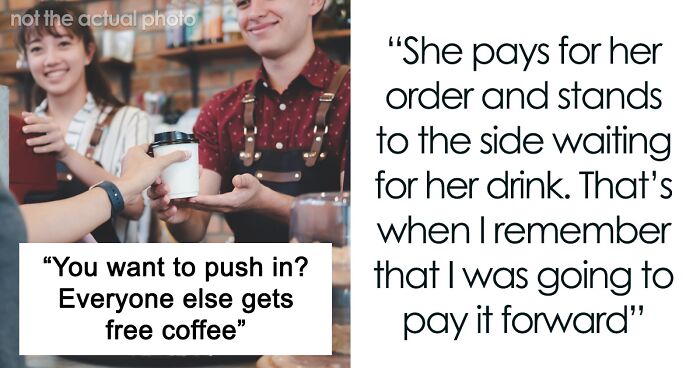 Customer Leaves Entitled Woman Red-faced After Paying For Everyone’s Coffee Except For Her
