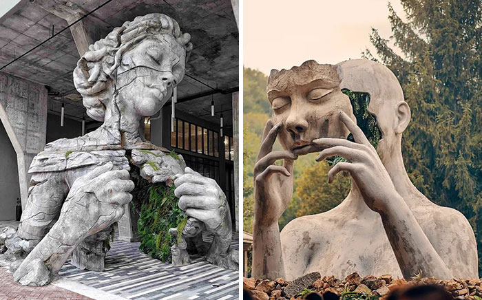Artist Creates Dream-Like Giant Sculptures (18 Pics)
