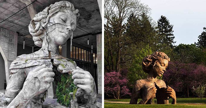 Artist Creates Dream-Like Giant Sculptures (18 Pics)