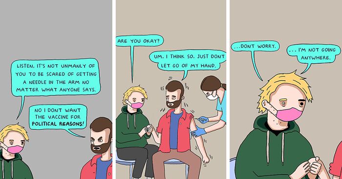 Artist Made 18 Comics That Show The Humor In Mental Health Struggles