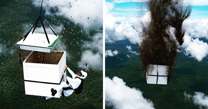 Plunging At Over 300kph, Brazilian Skydiver Luigi Cani Dropped 100 Million Seeds Into The Amazon