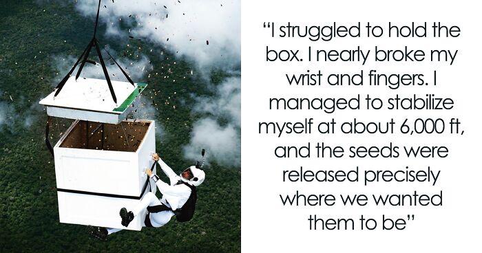 Man Sprinkles 100 Million Seeds Above Amazon Forest From 6,500 Feet