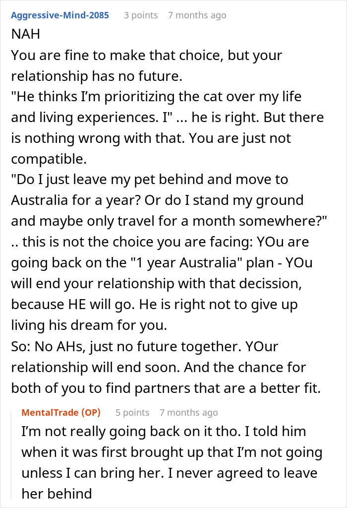 Woman Refuses To Leave Behind Her Cat To Travel Australia For A Year, Gets Dumped Woman Refuses To Leave Behind Her Cat To Travel Australia For A Year, Gets Dumped