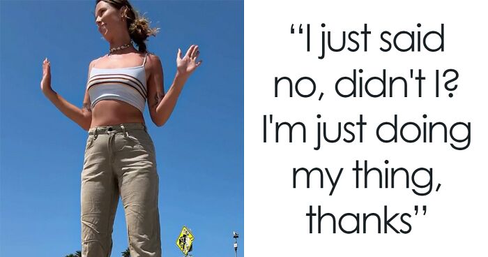 “I Just Said No, Didn’t I?“: Female Skater Stands Up To Stranger Trying To “Mansplain” Trick